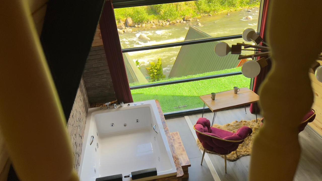 Tabiat Bungalows Otel Çamlıhemşin Eksteriør bilde