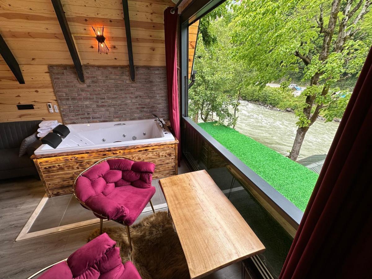 Tabiat Bungalows Otel Çamlıhemşin Eksteriør bilde